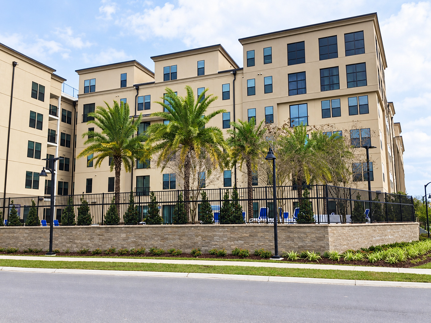 Completed commercial construction partnership project